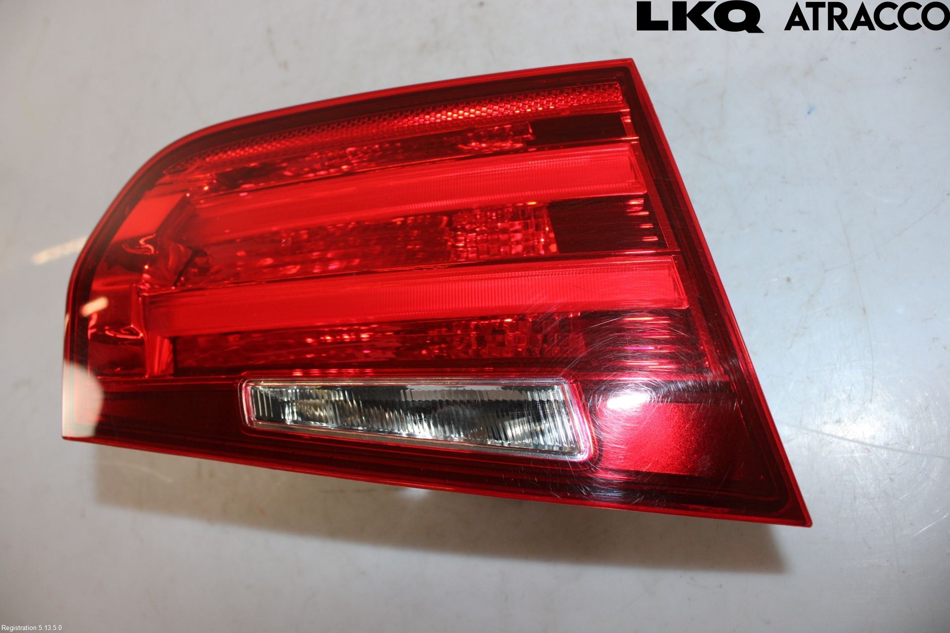 BMW 3 F30/F31/F80 12-19 Baklykt Venstre  På Luke(Indre