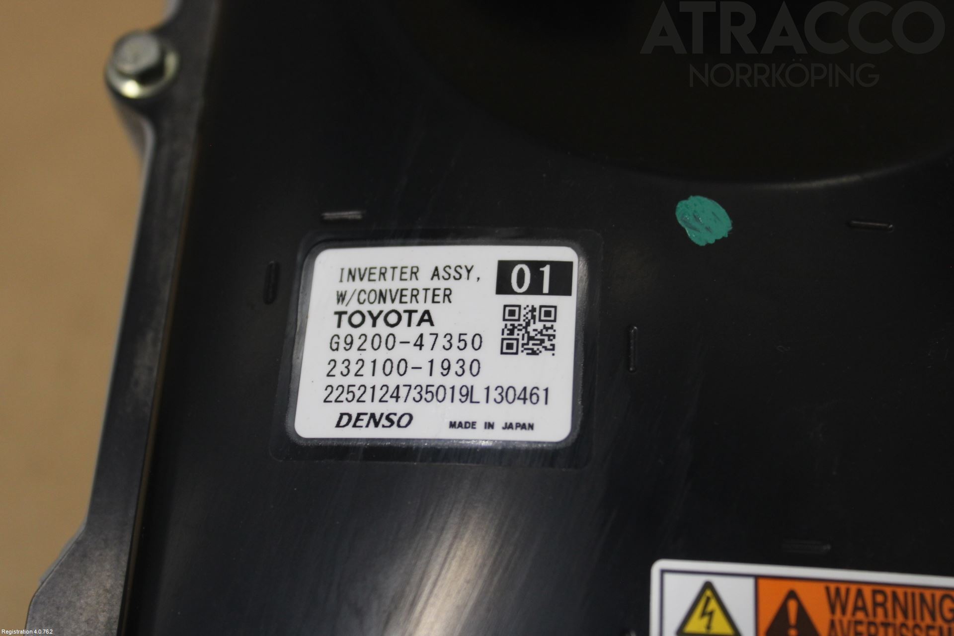 Toyota COROLLA 19- Inverter Hybrid