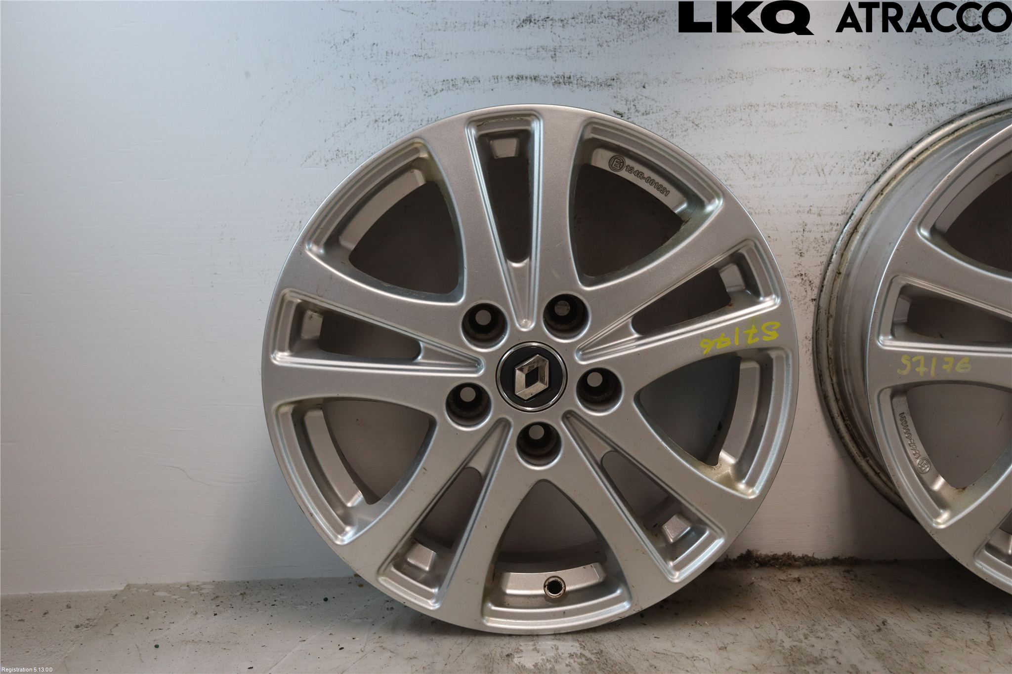 Renault MEGANE III 09-15 Felg Aluminium Sett 4Stk