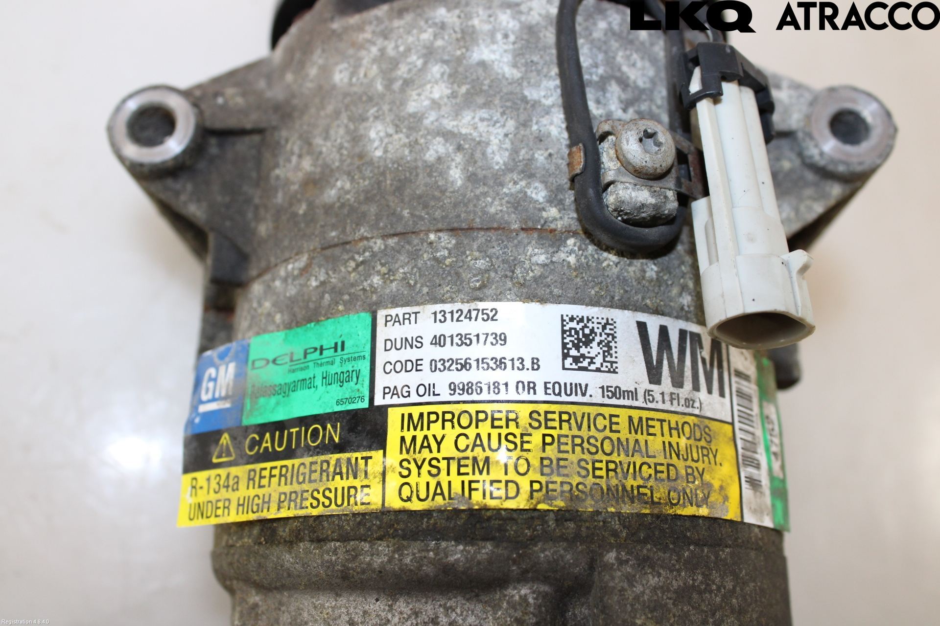 Opel ASTRA H 04-12 Varme Ac Kompressor