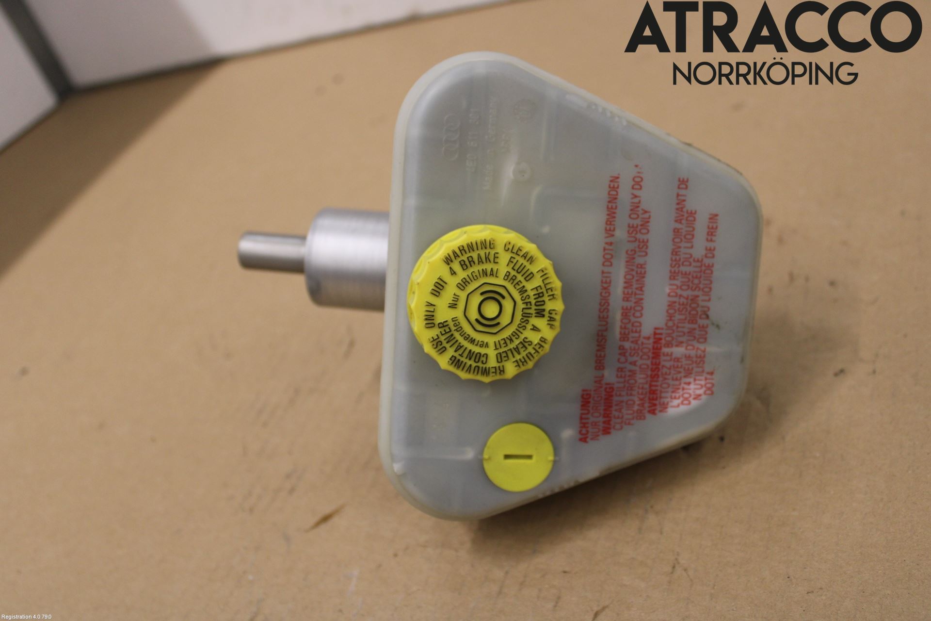 Audi A8/S8 4E  02-09 Brems Hovedsylinder