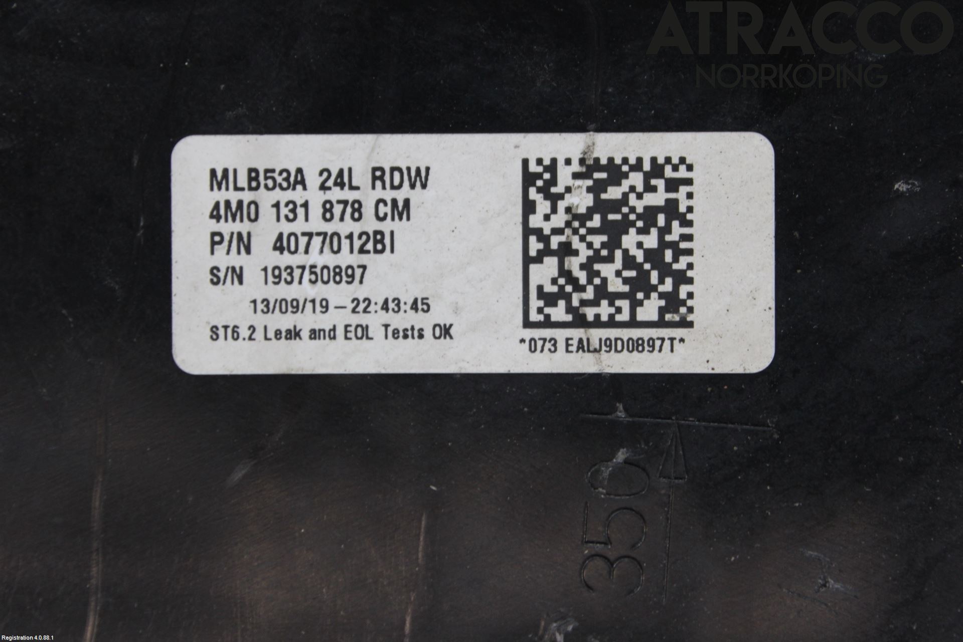 Volkswagen VW TOUAREG CR 18- Adblue Tank