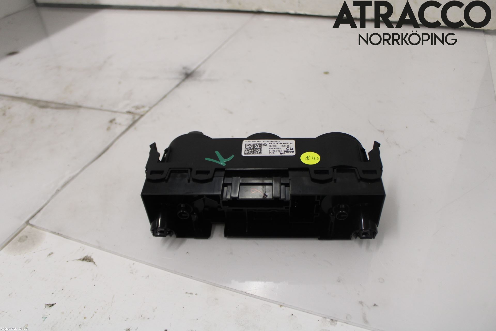 Volkswagen VW POLO 10-17 Varmeapparat Panel(Regulering)