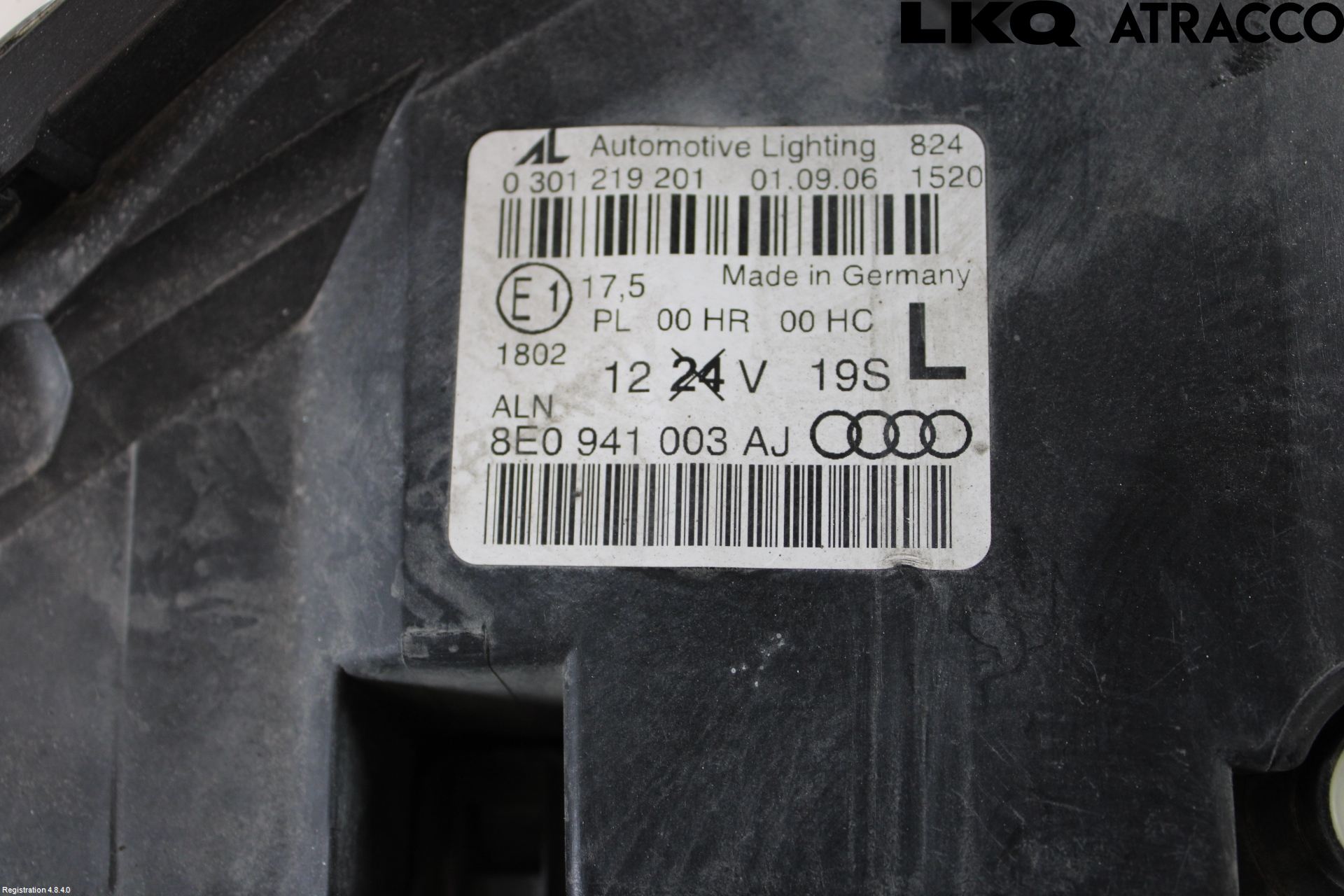 Audi A4/S4 05-07 Frontlykt Venstre
