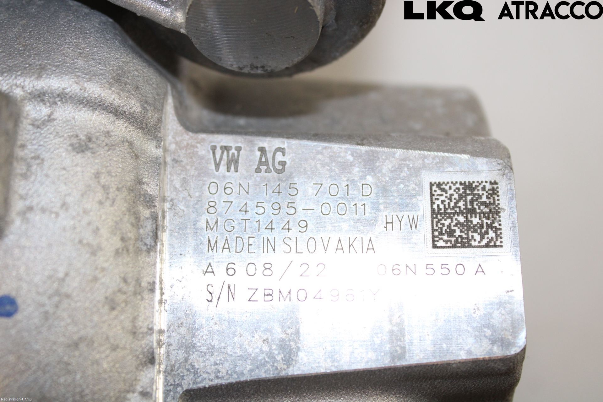 Audi A4/S4 B9 20- Turboaggregat