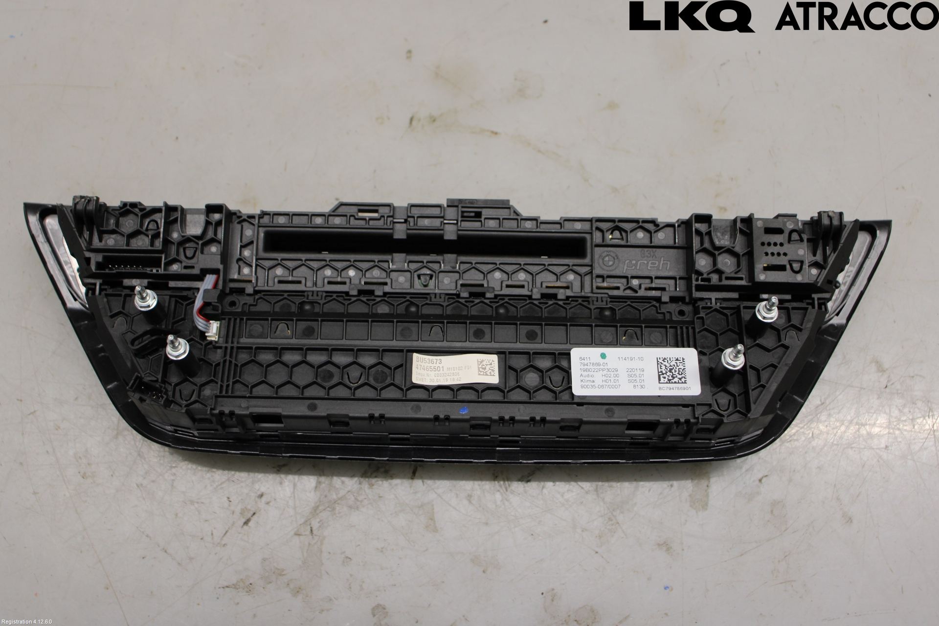 BMW 5 G30/G31/F90 17-23 Varme Ac Betjening-Display