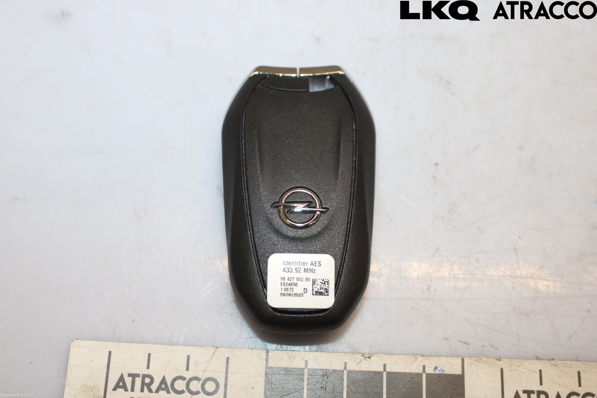 Opel GRANDLAND X 18- Nøkkel - Nøkler