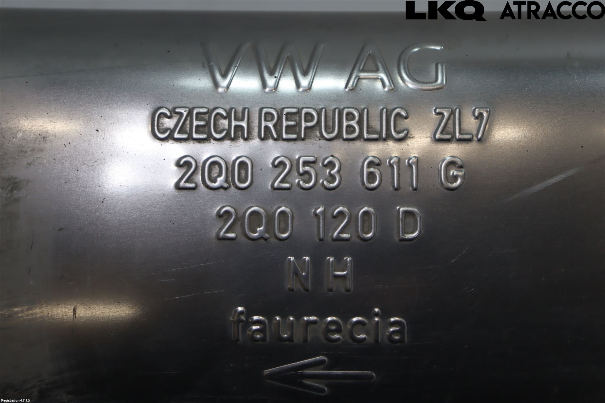 Skoda KAMIQ 20- Eksos Bakre Potte