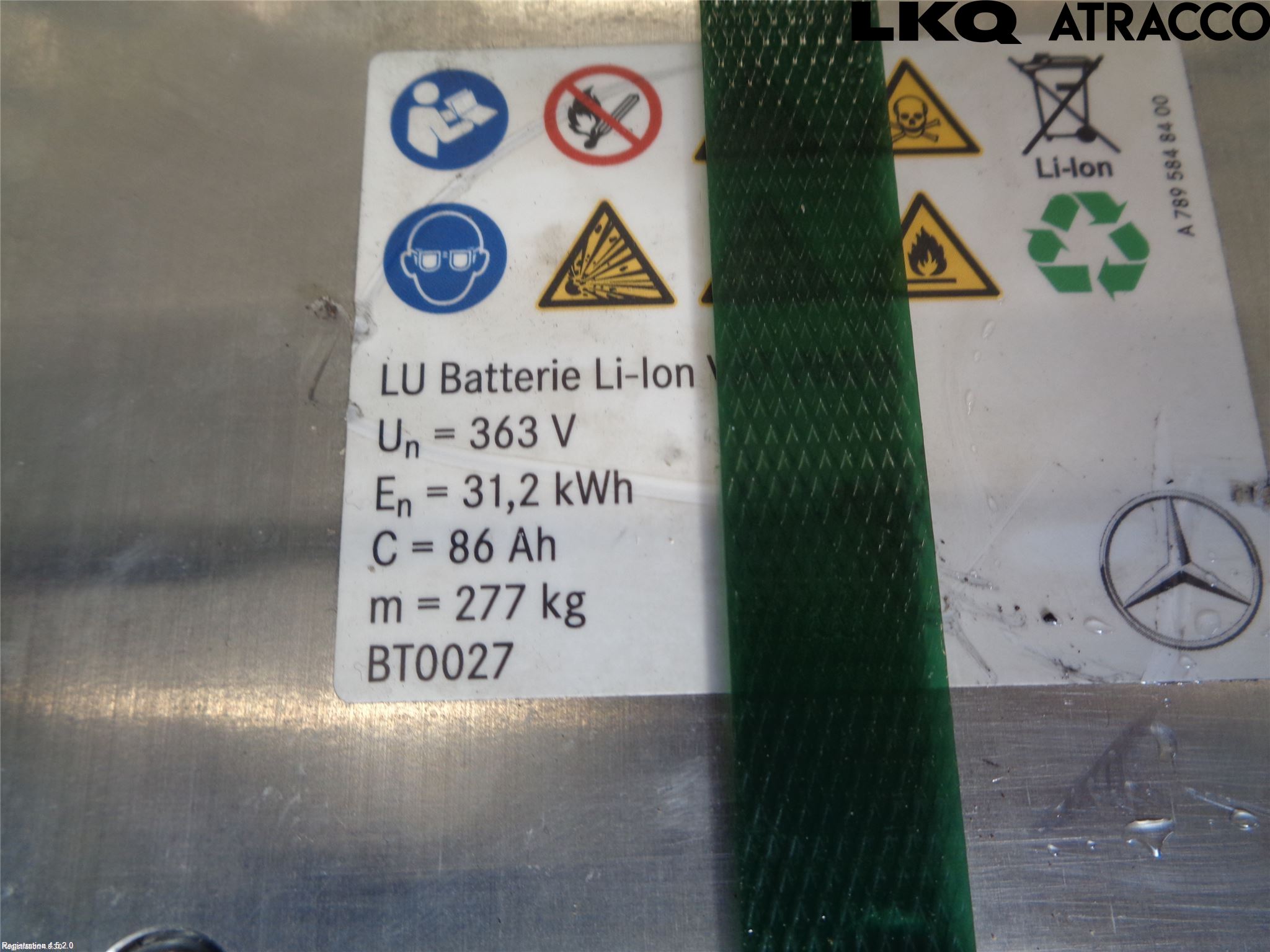 Mercedes-Benz MB GLE-KLASS (W167/V167/C167) 19- Hybrid Batteri