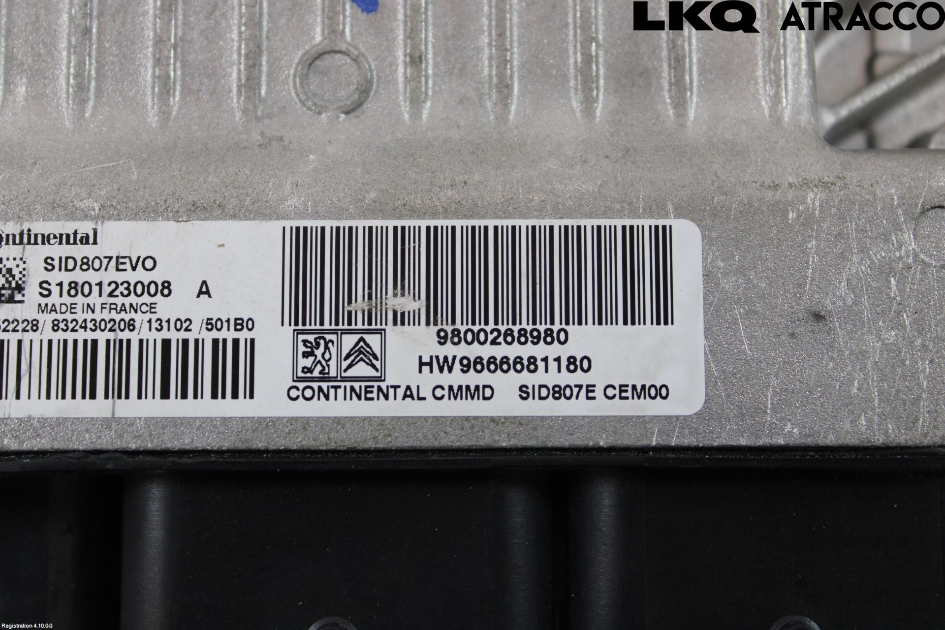 Peugeot 308 08-13 Styreenhet Dieselpumpe