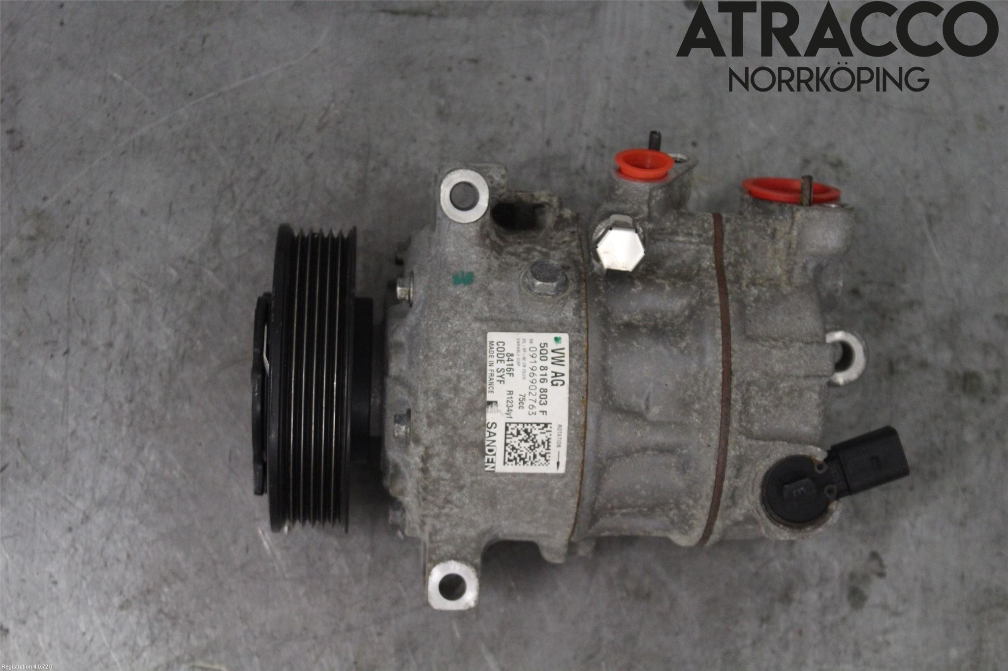 Volkswagen VW POLO 10-17 Varme Ac Kompressor