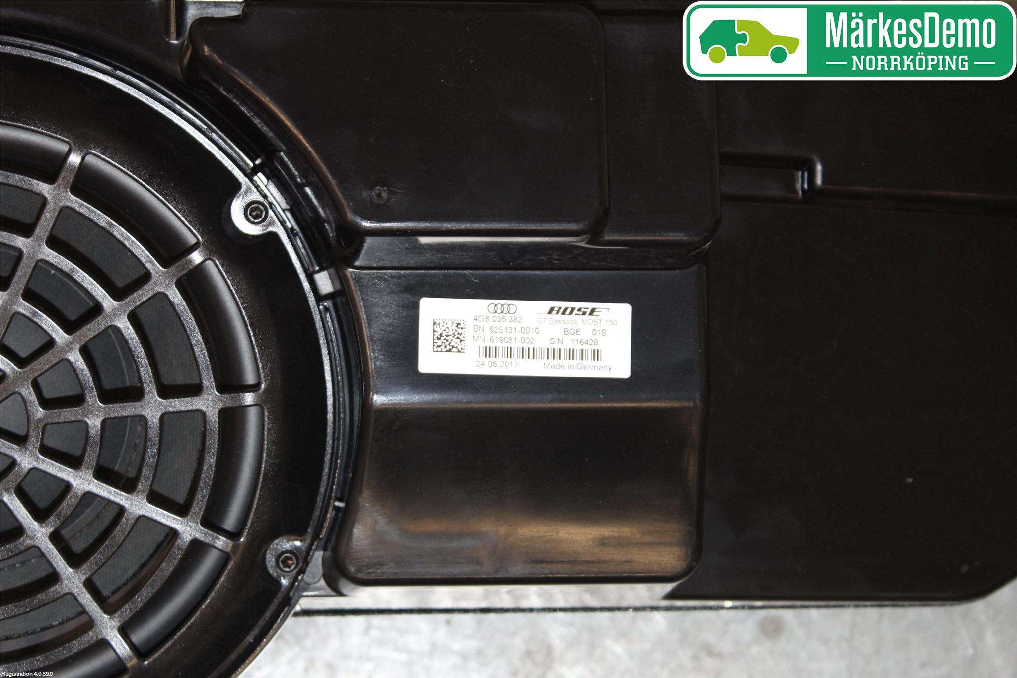Audi A6/S6 4G 11-18 Innr Høyttaler