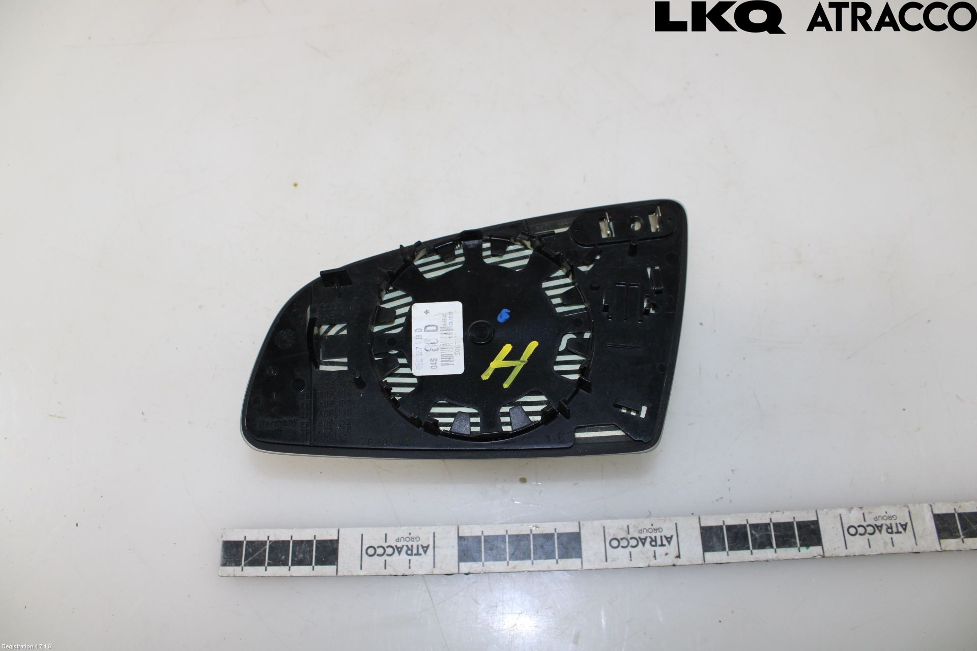 Audi A6/S6     05-11 Speil Glass H