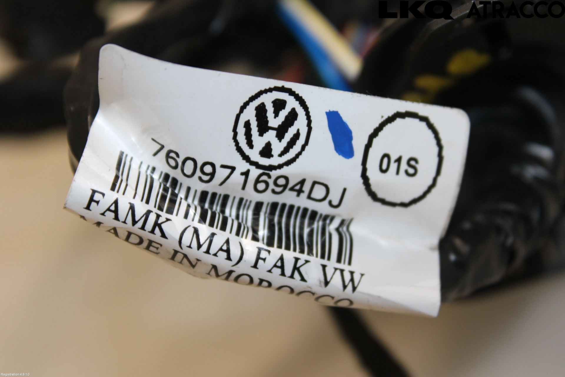 Volkswagen VW TOUAREG CR 18- Ledningsnett