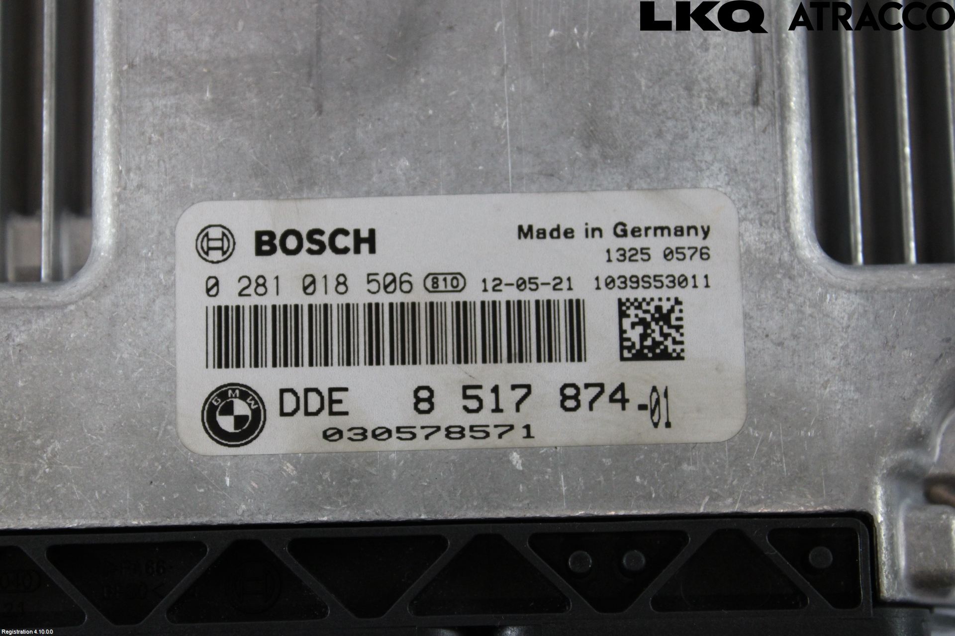 BMW 3 F30/F31/F80 12-19 Styreenhet Dieselpumpe