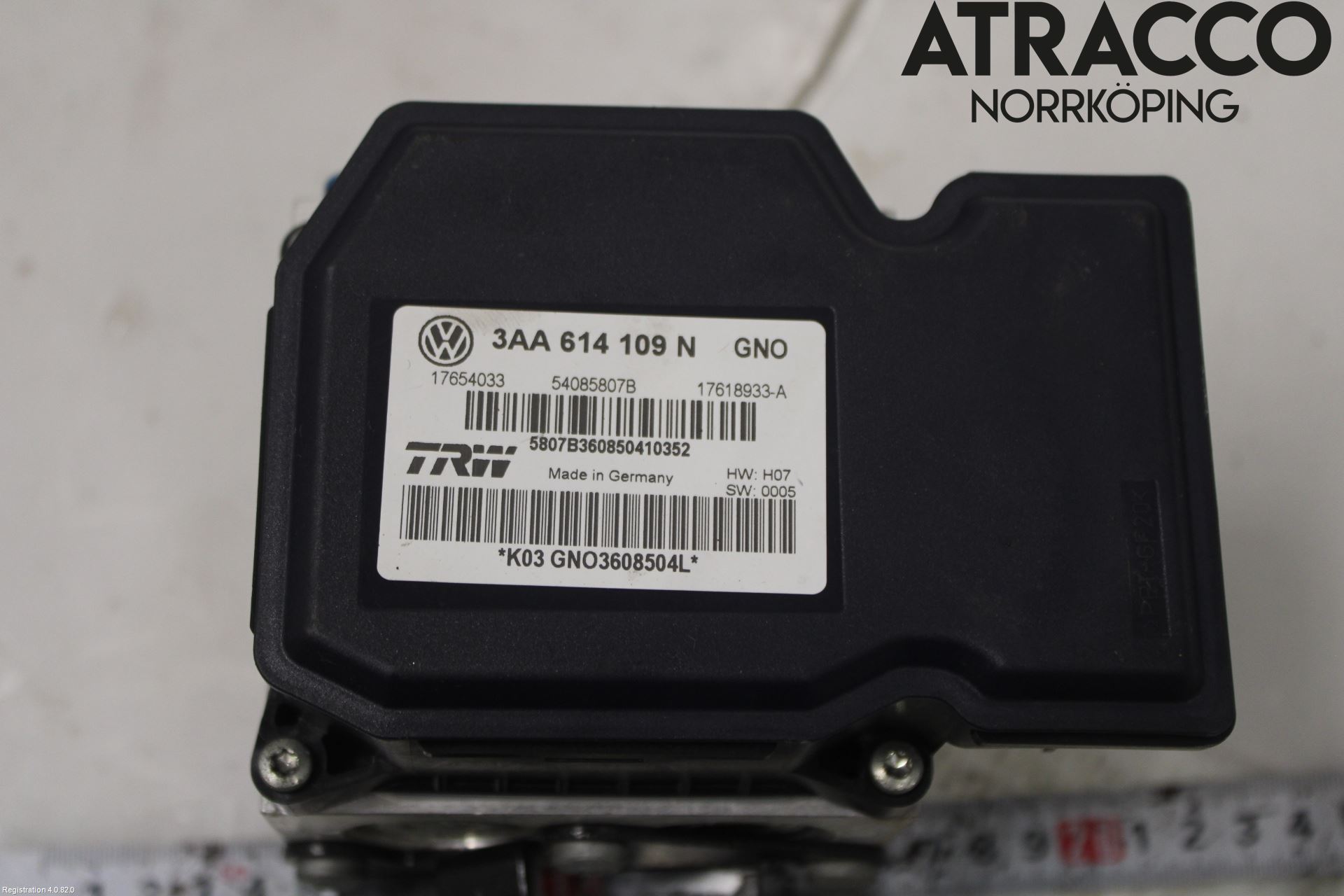 Volkswagen VW PASSAT 11-14 Abs Hydraulikkaggregat