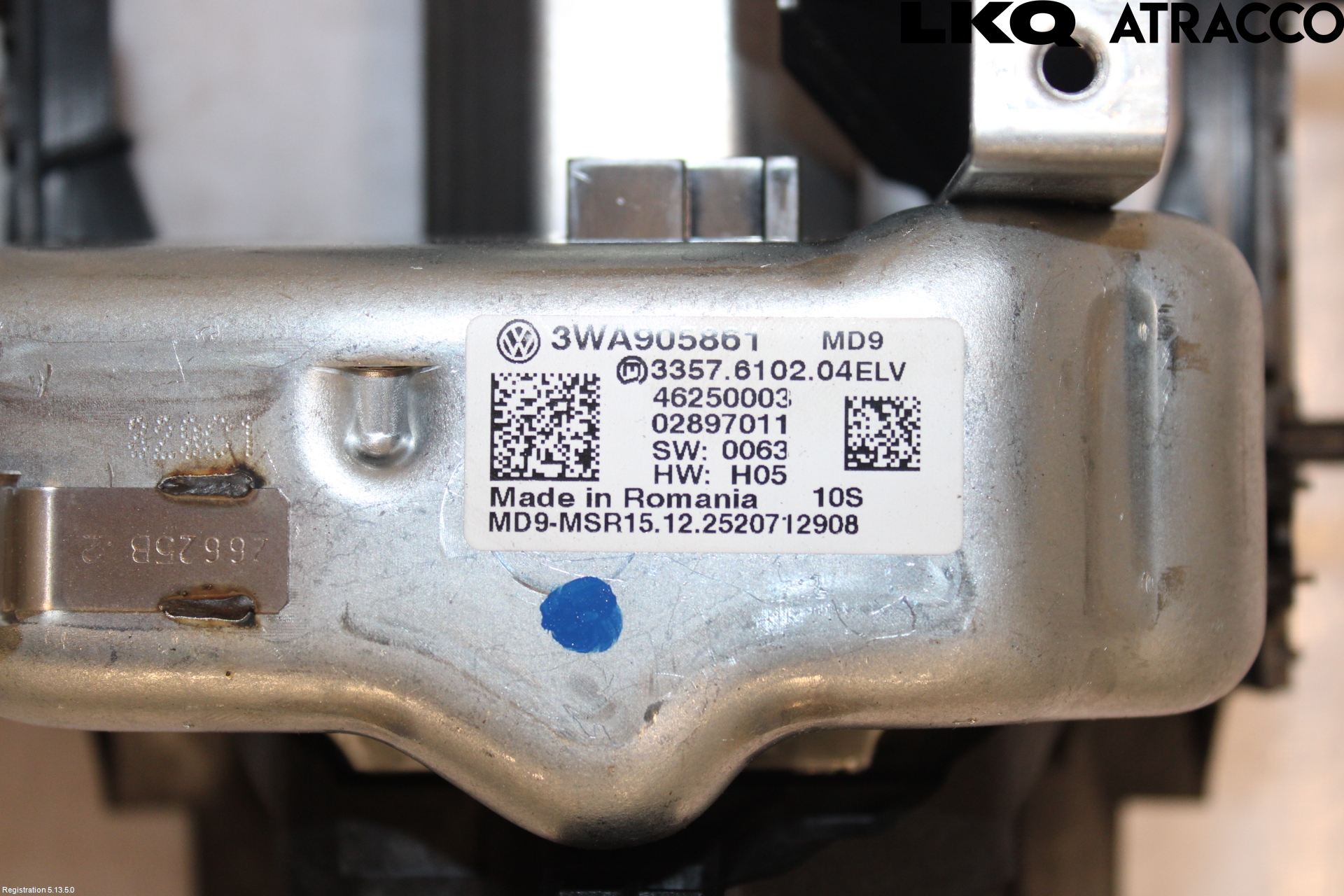 Volkswagen VW ID.7/TOURER 24- Rattakselaggregat Justerbart