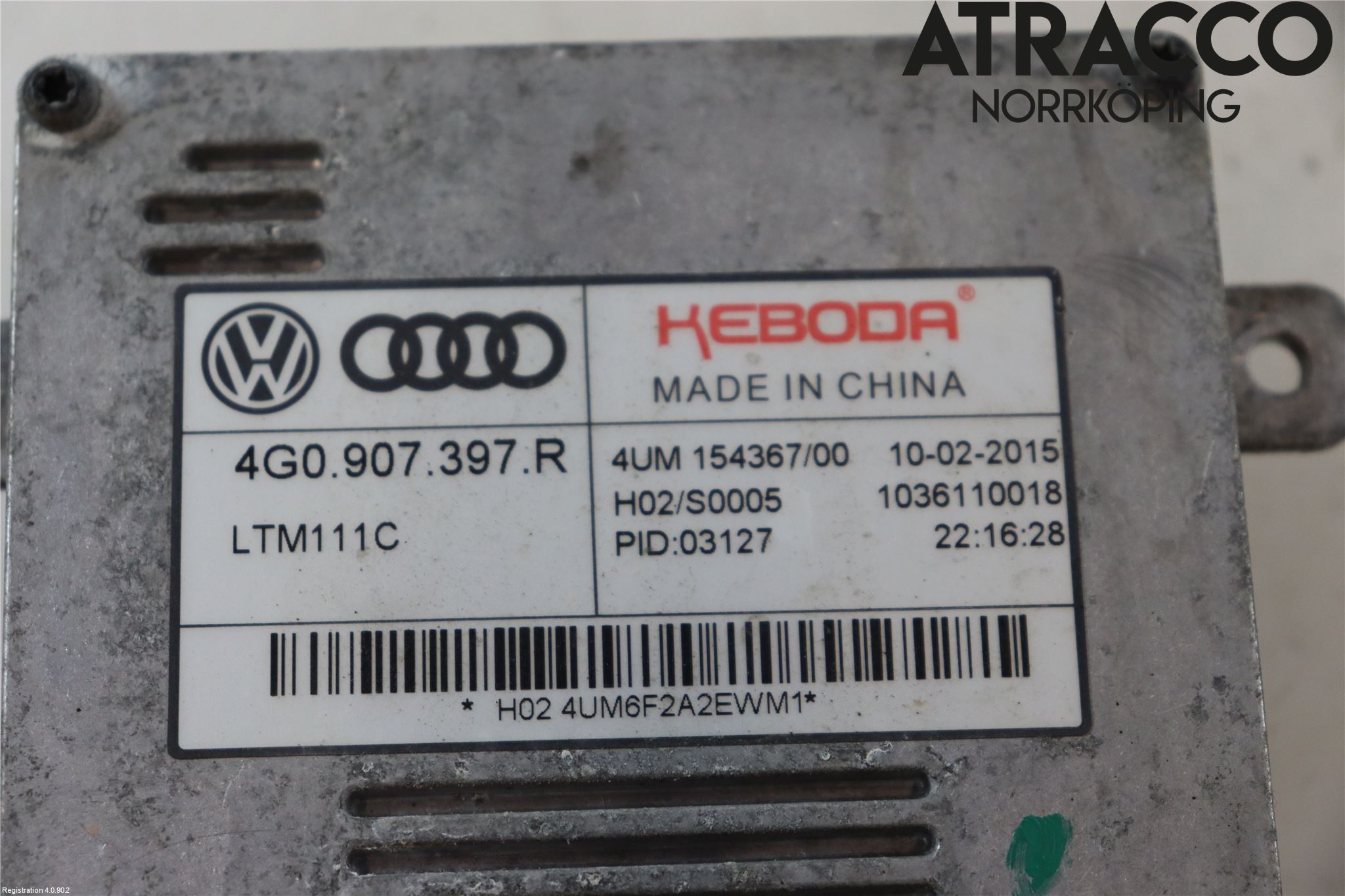 Audi A6/S6 4G 11-18 Styreenhet Xenon