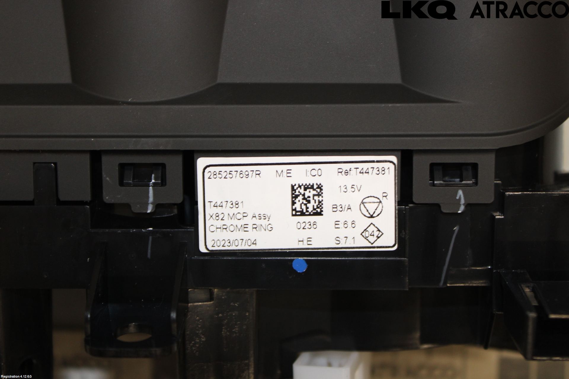 Nissan PRIMASTAR Varmeapparat Panel(Regulering)