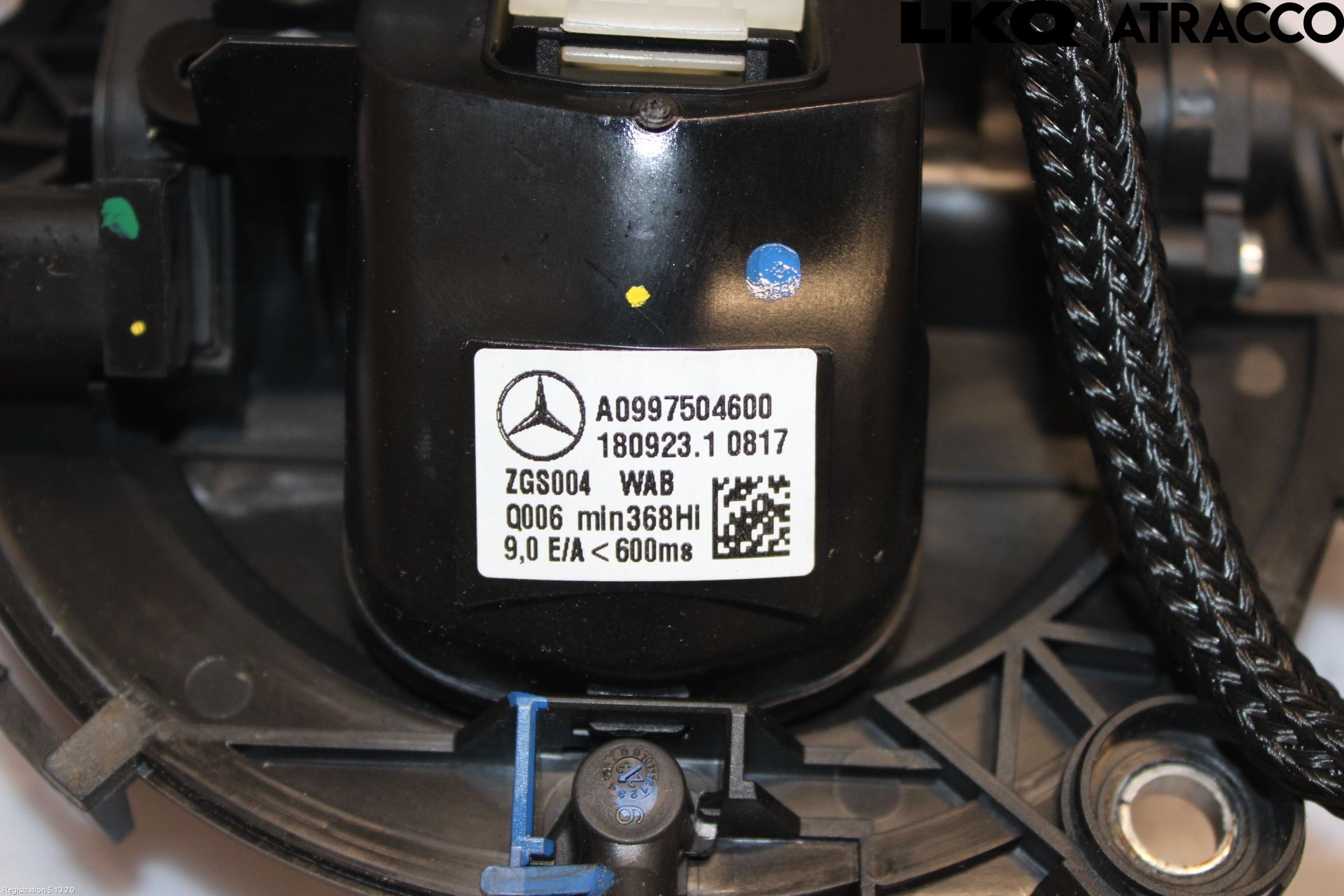 Mercedes-Benz MB EQB (X243) 22- Bakluke Handtak Ytre