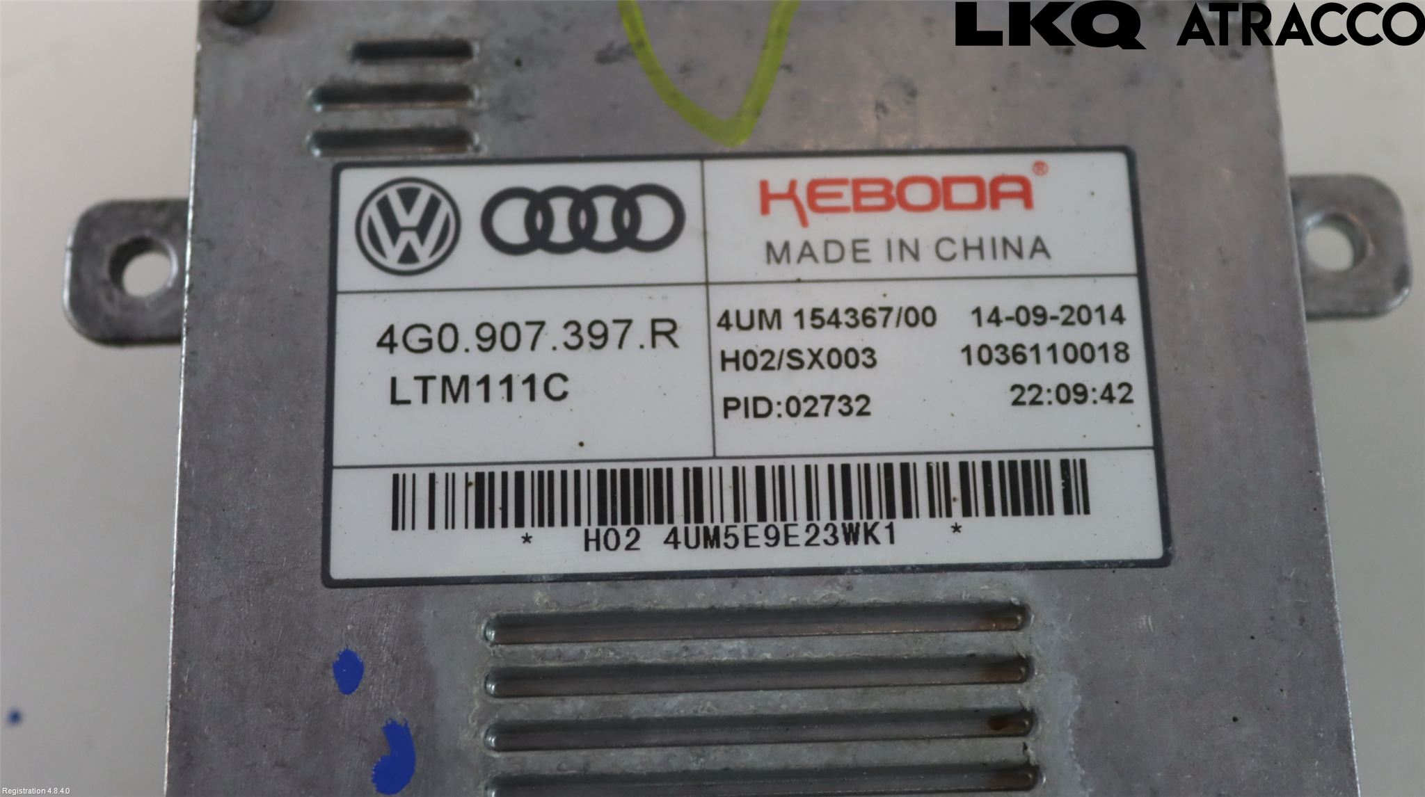 Audi A6/S6 4G 11-18 Styreenhet Xenon