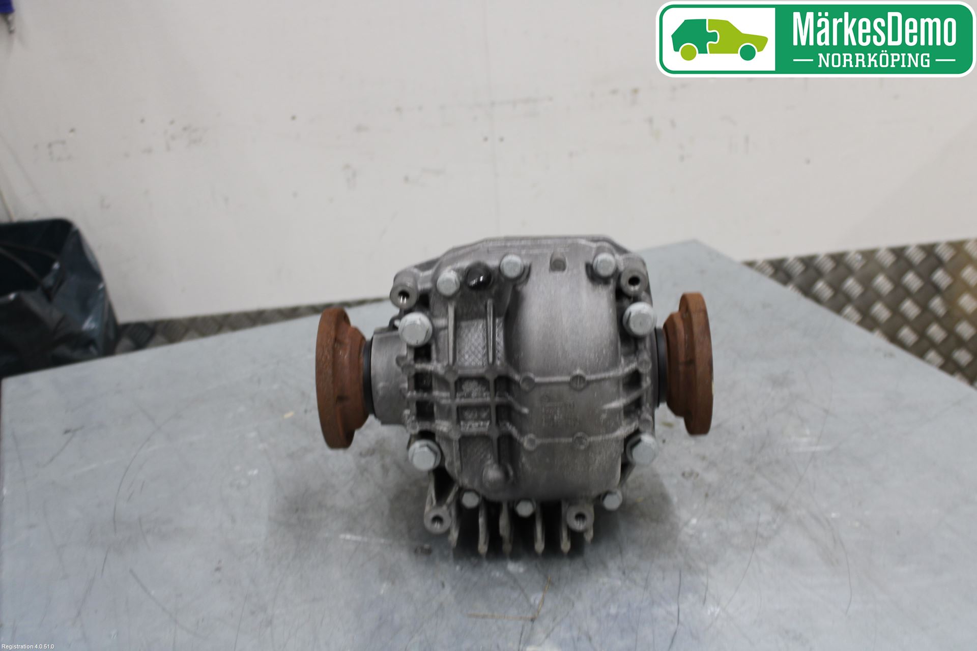 Audi A6/S6 4G 11-18 Bakaksel Kardang Bak -Diff