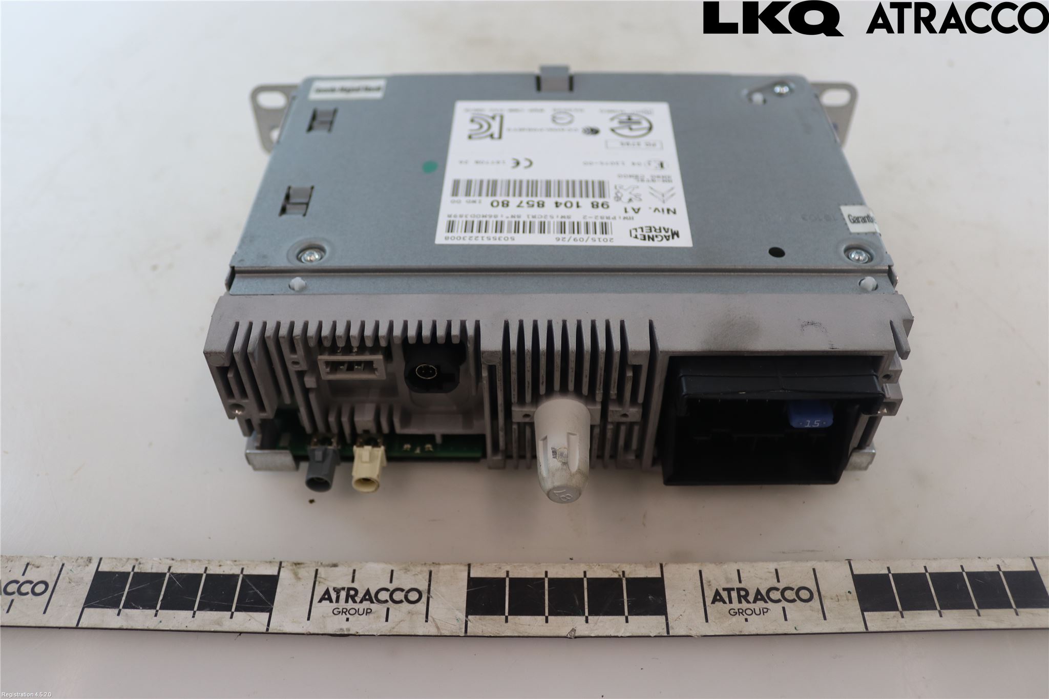 Citroen C4 PICASSO 14-18 Stereo Radio Med Cd