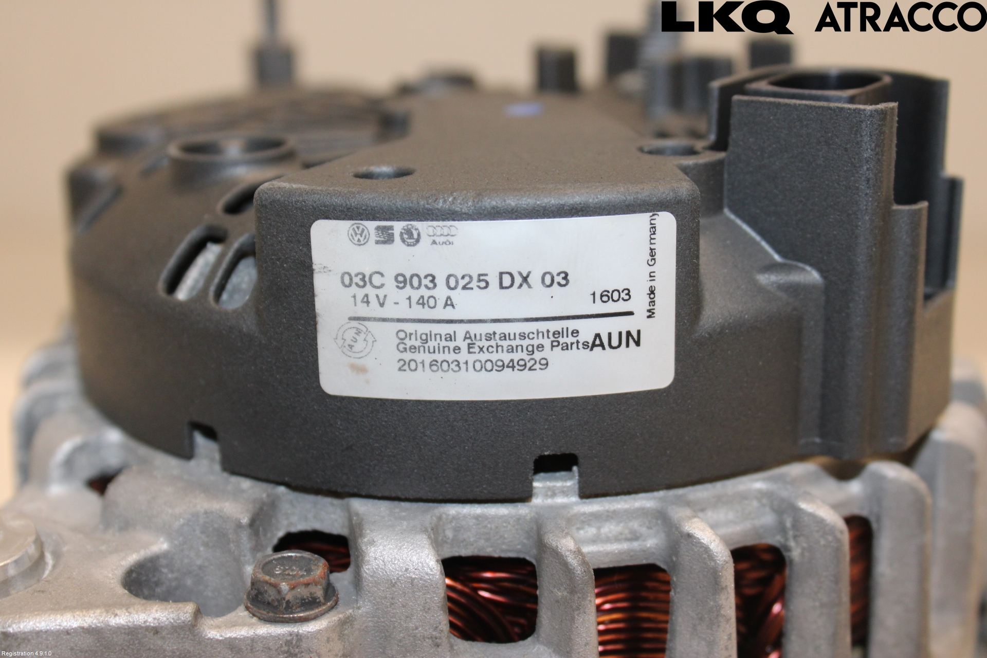Volkswagen VW PASSAT 05-11 Dynamo