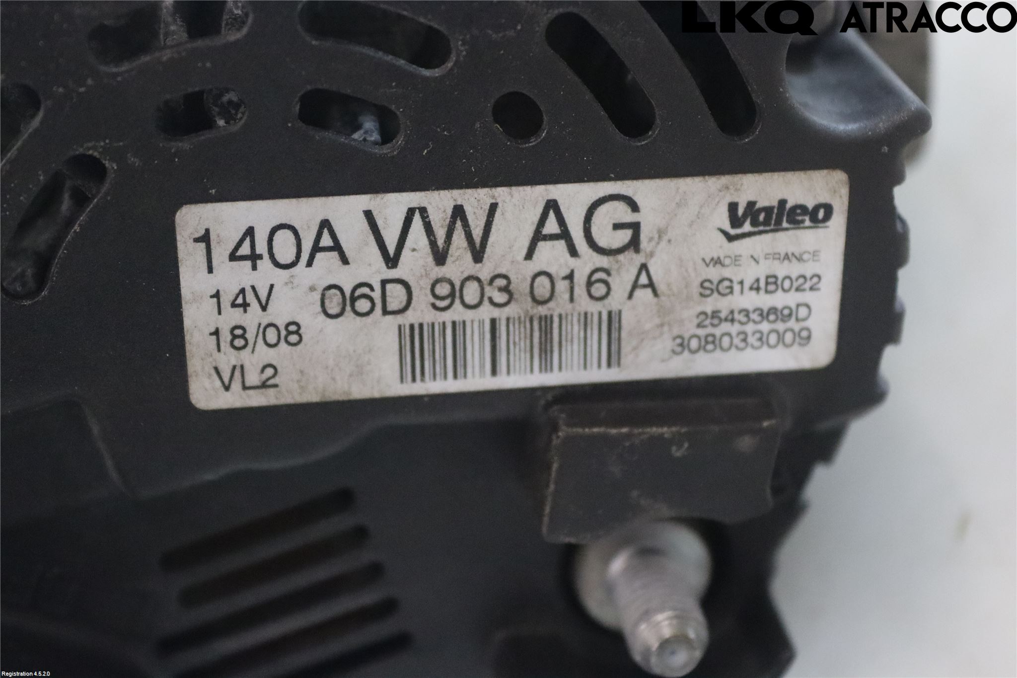 Volkswagen VW PASSAT 05-11 Dynamo