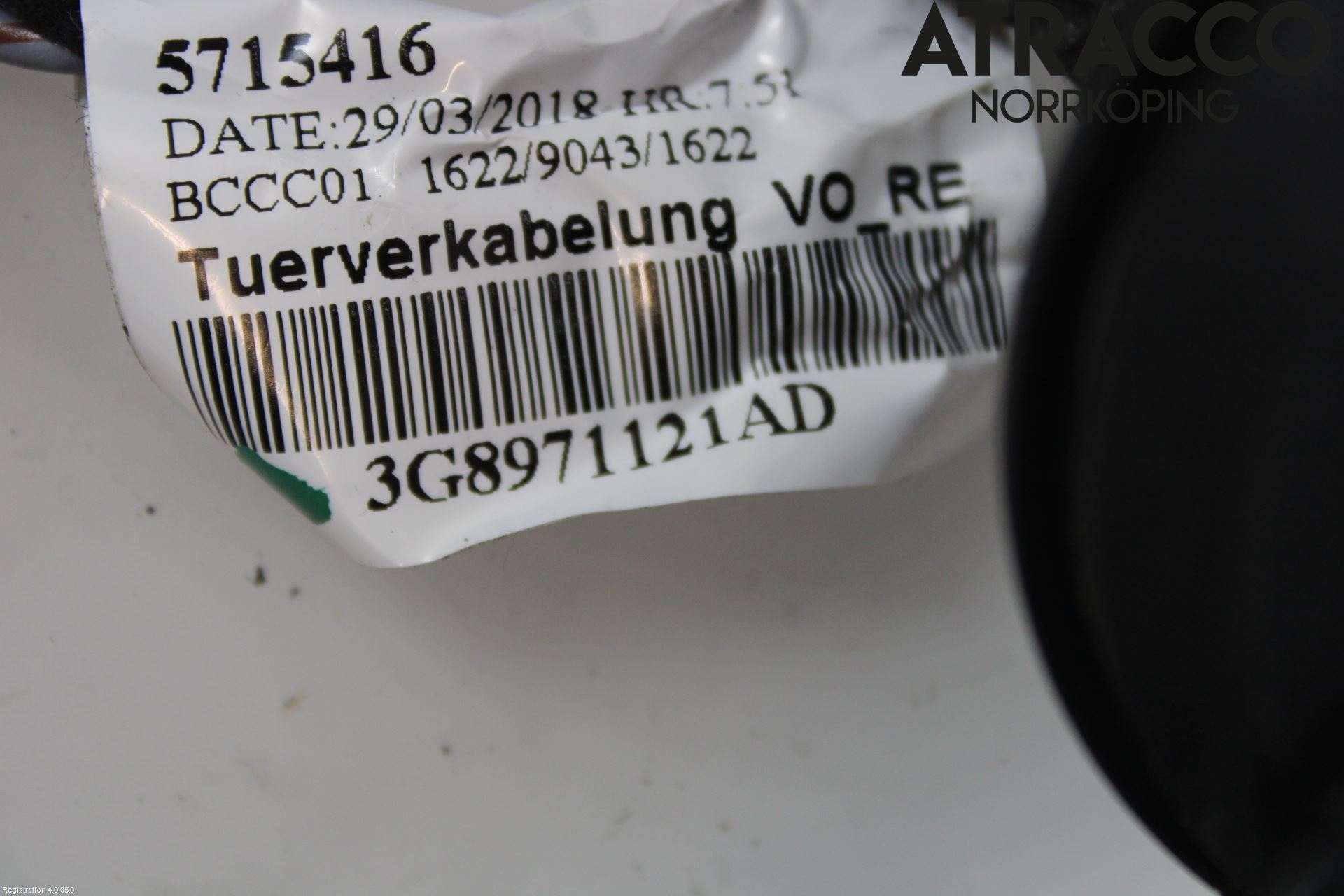 Volkswagen VW ARTEON 17- Ledningsnett