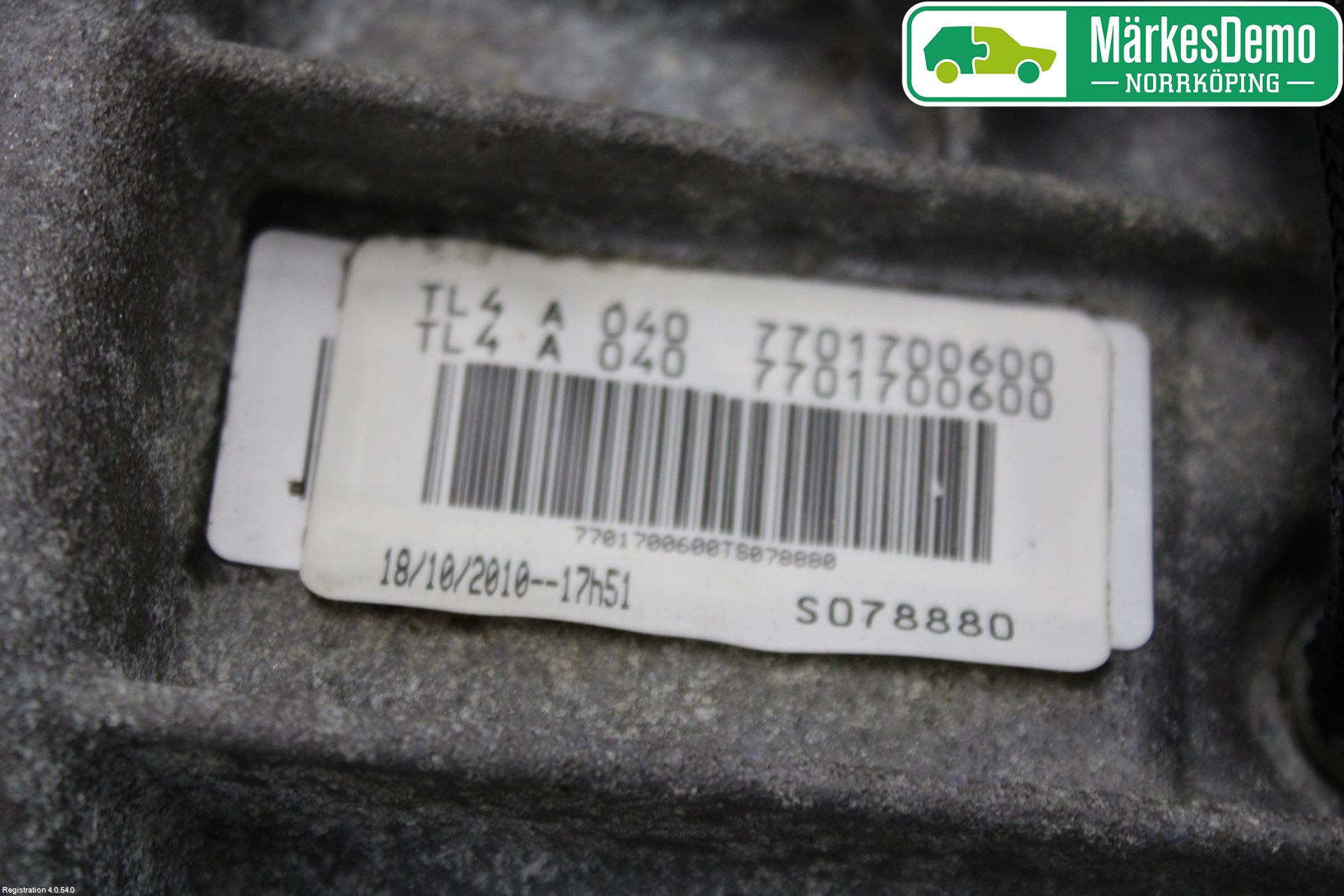 Renault MEGANE III 09-15 Gearkasse 6 Trinn
