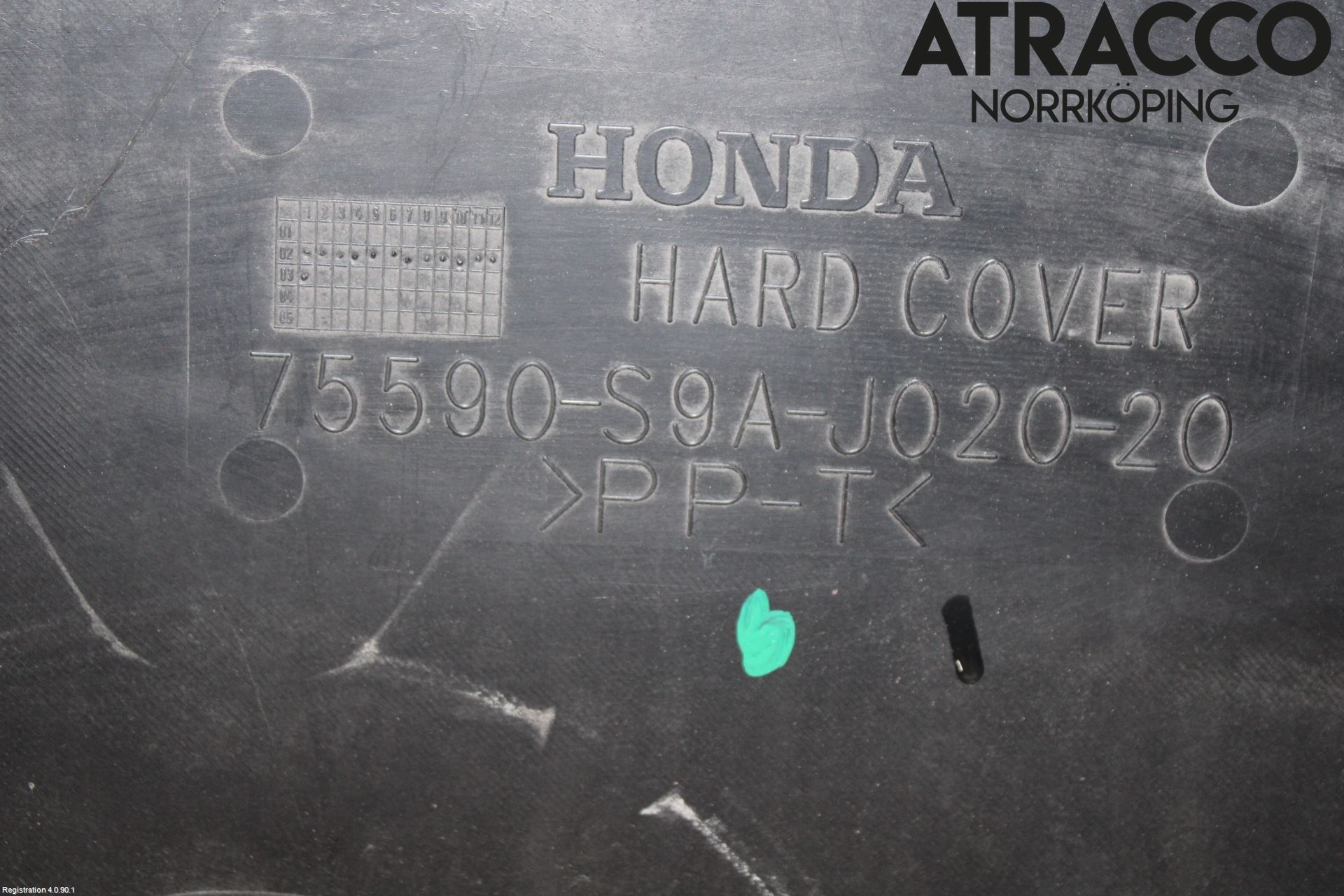 Honda CR-V 02-06 Reservehjulsdeksel