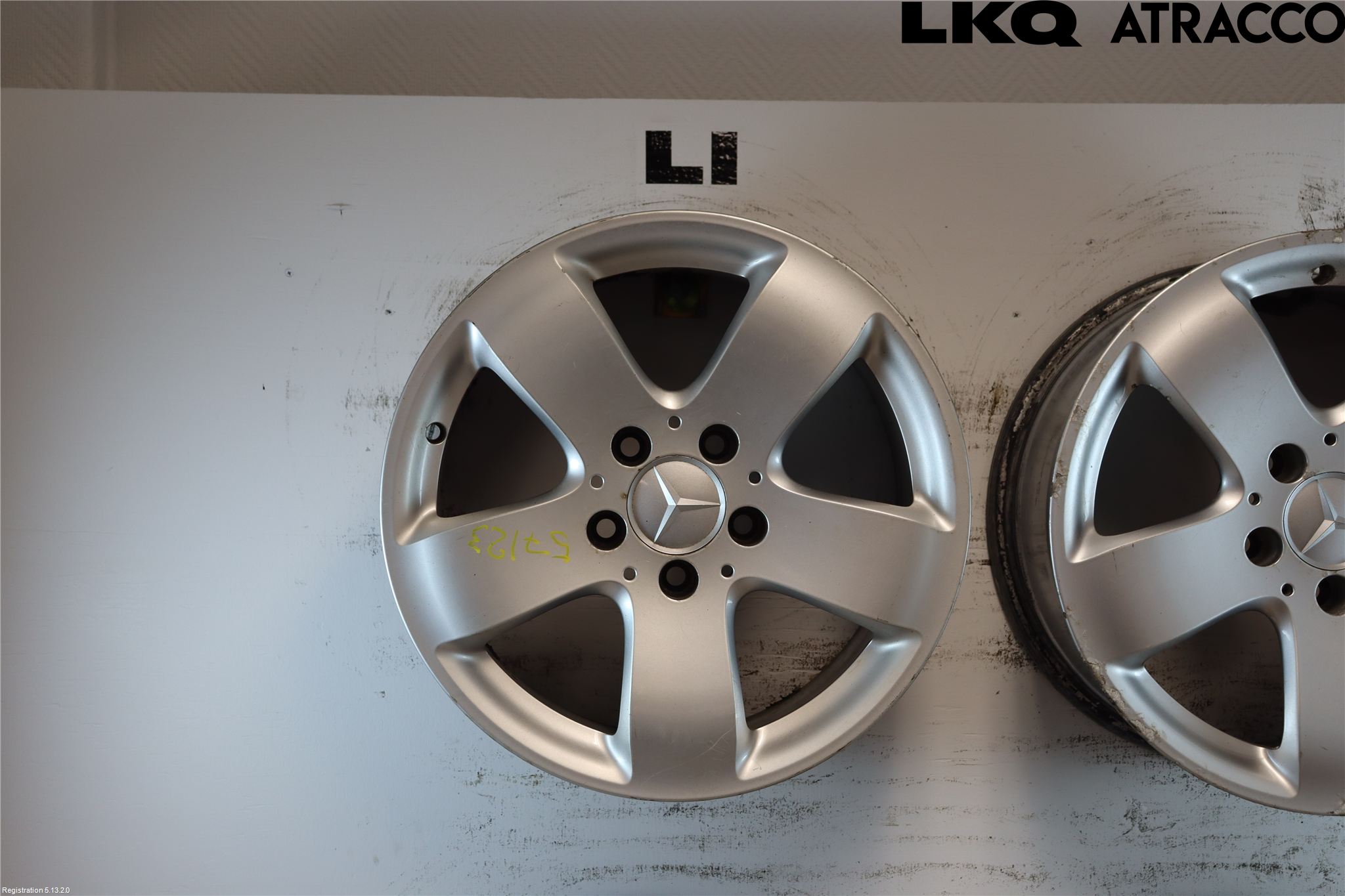 Mercedes-Benz MB E-KLASS (W211) 02-09 Felg Aluminium Sett 4Stk