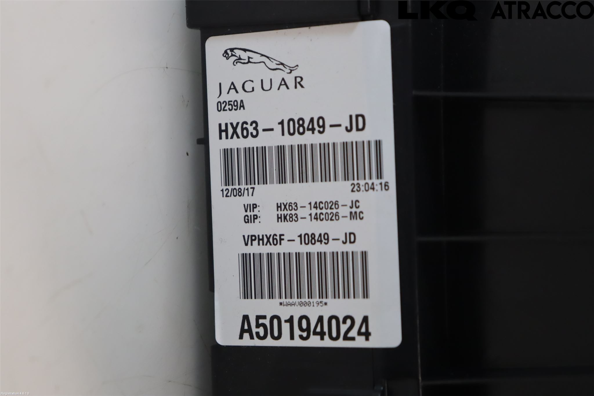 Jaguar XF (X260) 16-24 Instr Kombinert