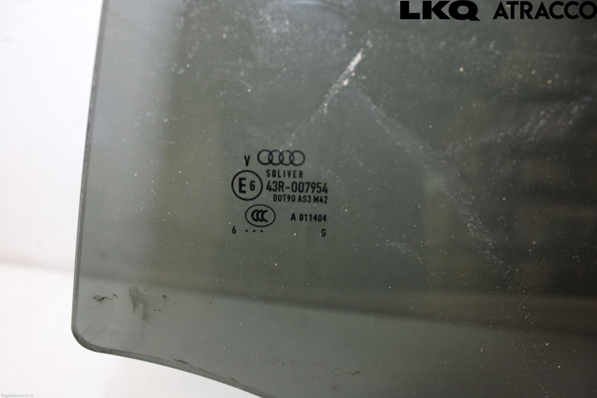 Audi A5 07-16 Dørrute Bak Venstre 4Dørs