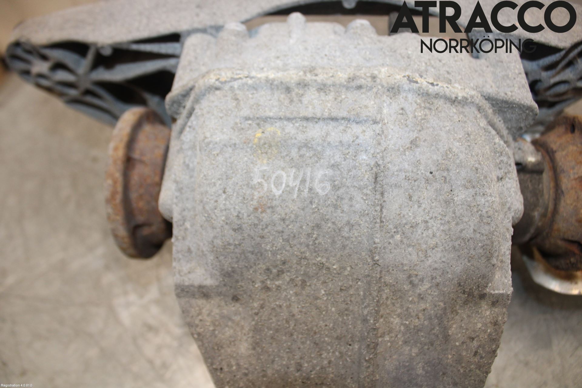 Audi A4 ALLROAD 09-16 Bakaksel Kardang Bak -Diff