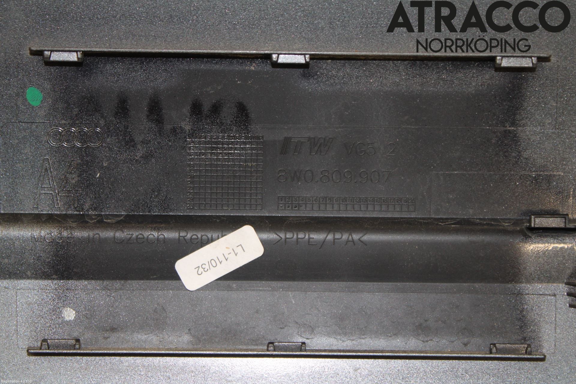 Audi A4/S4 B9 16-19 Drivstoff Tankluke