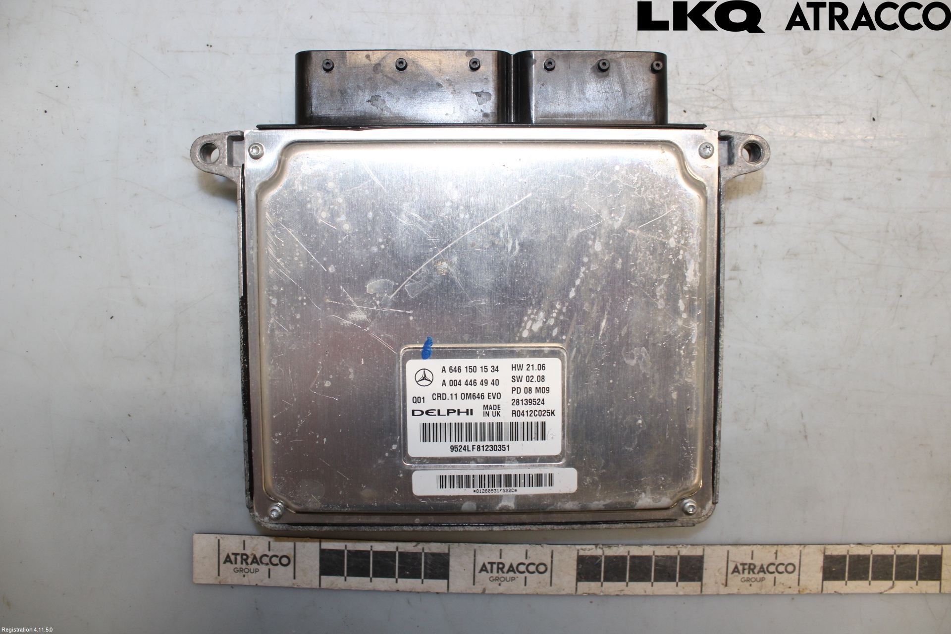 Mercedes-Benz MB E-KLASS (W211) 02-09 Styreenhet Dieselpumpe
