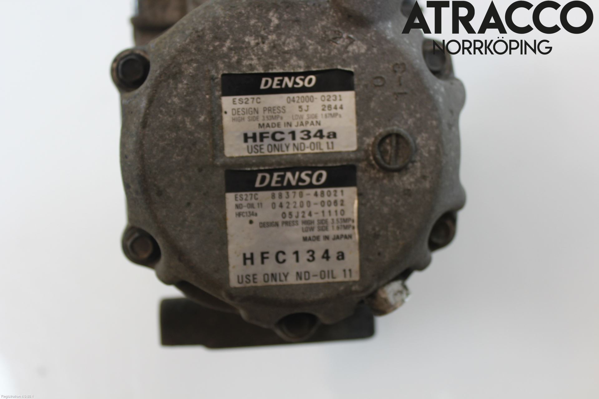 Lexus RX XU30 03-09 Varme Ac Kompressor