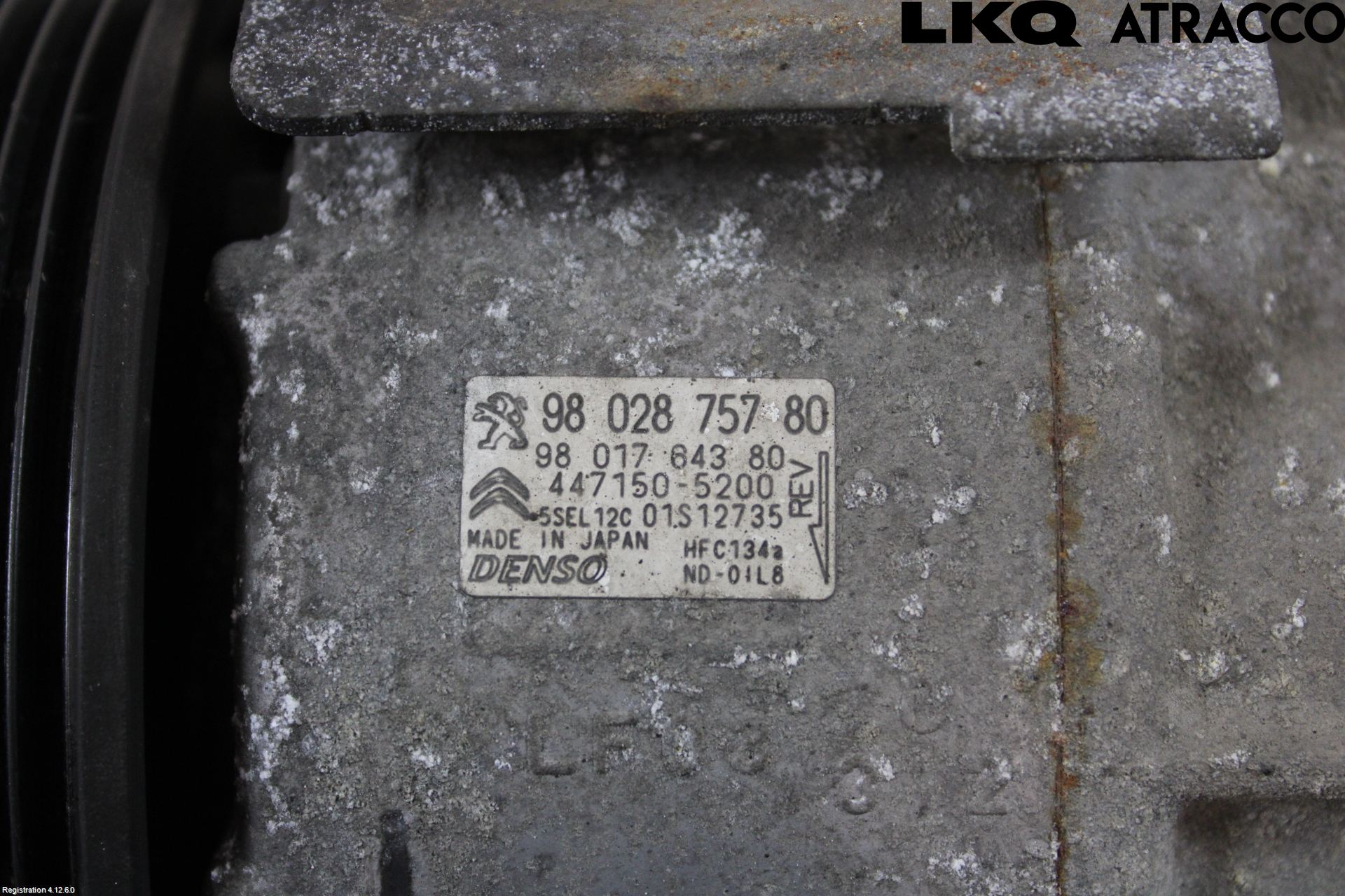 Citroen C4 II 11-18 Varme Ac Kompressor