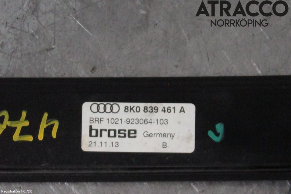 Audi A4 ALLROAD 09-16 Vindusheis El Komp