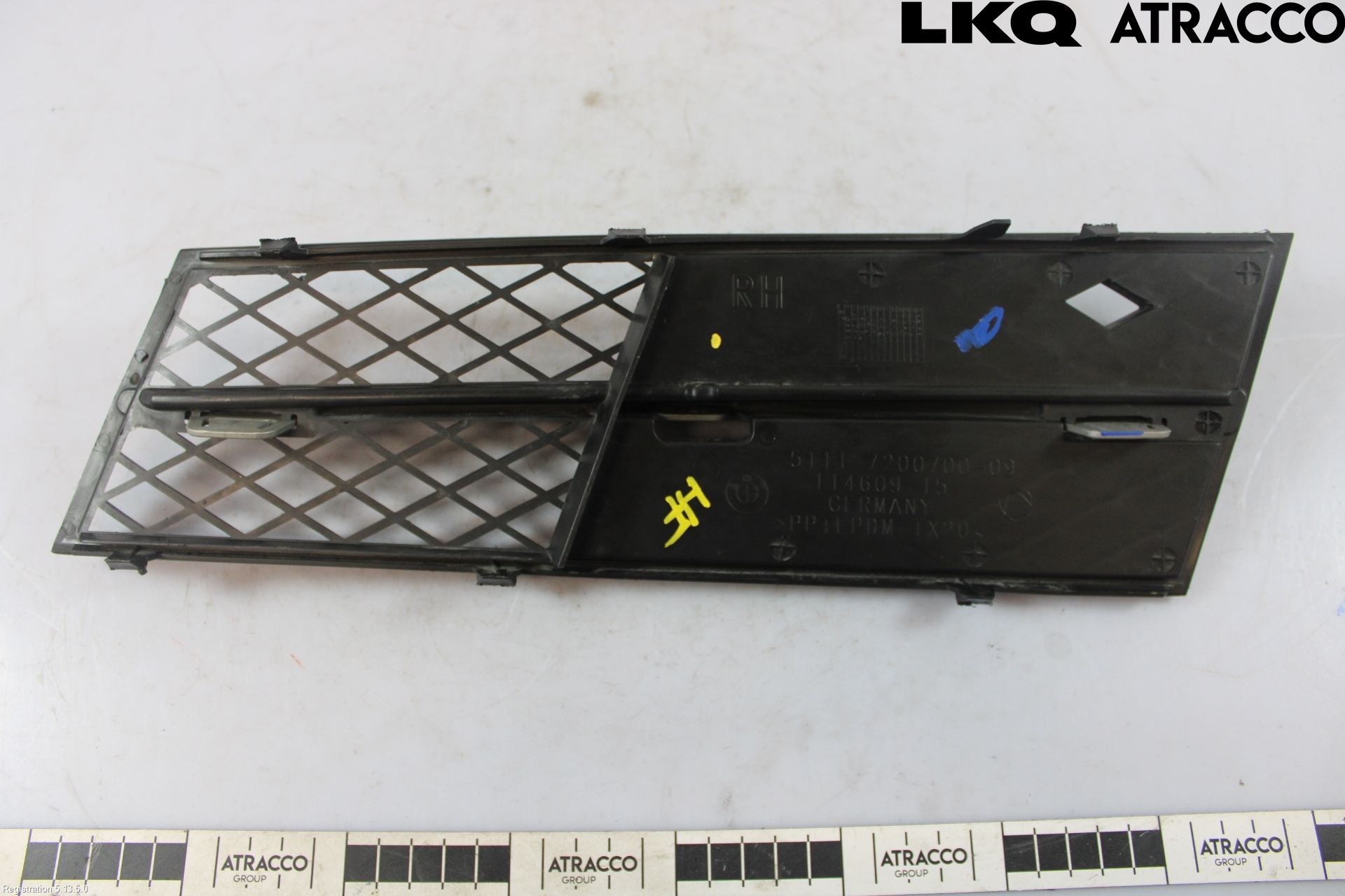 BMW 5 F10/F11/F18 09-17 Grilldel Høyre