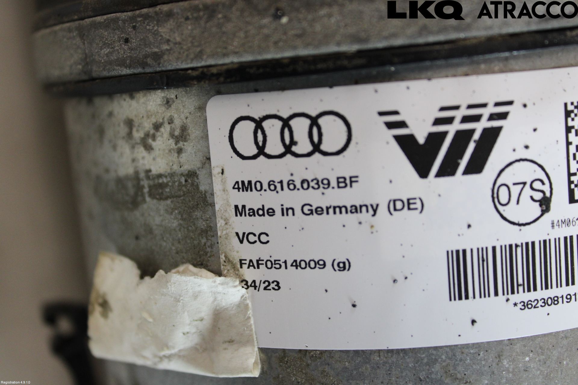 Audi Q7/SQ7 Fjærbein Foran Venstre