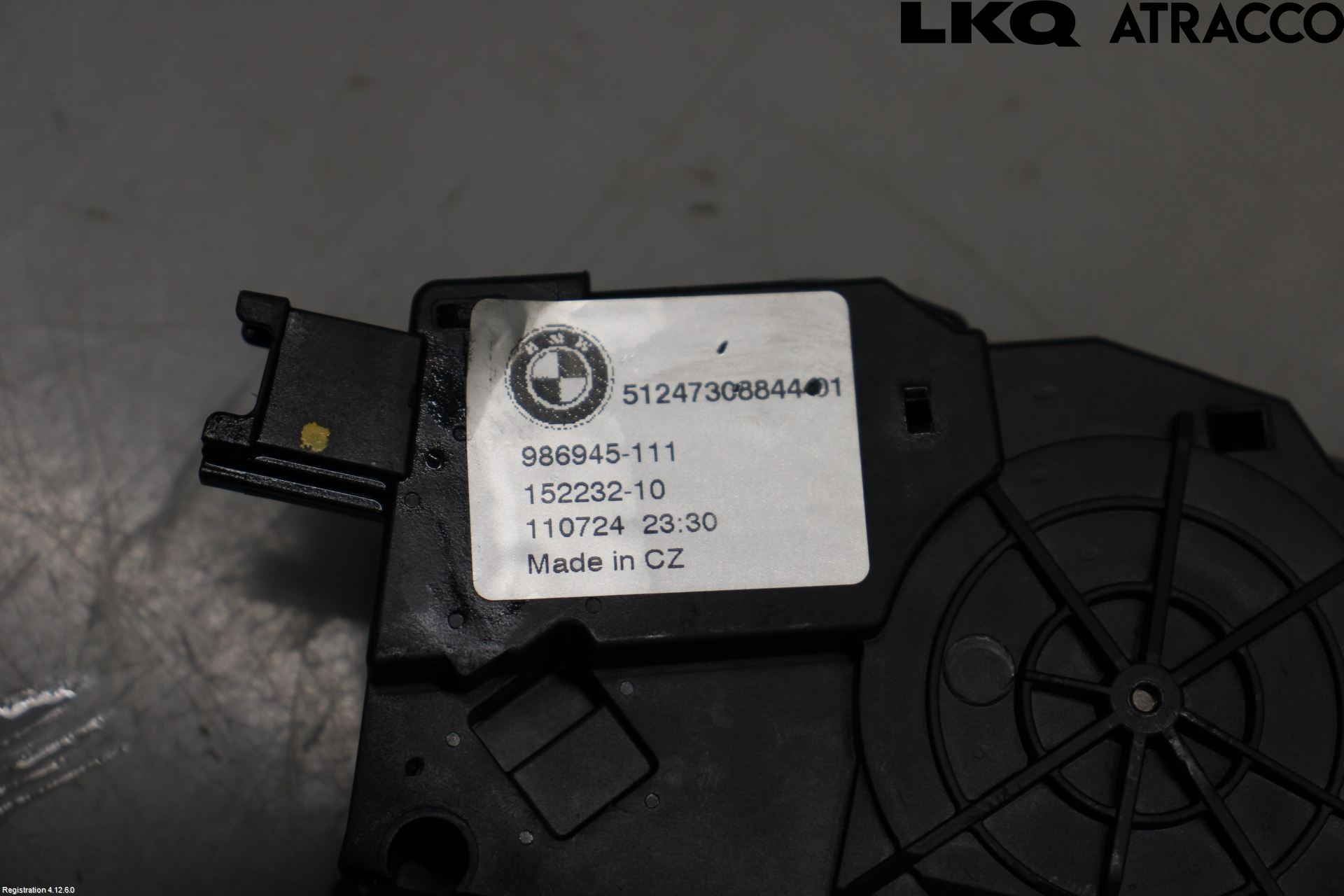 BMW 3 E90/91 SED/TOU 05-12 Bakluke-Lokk Låsekasse