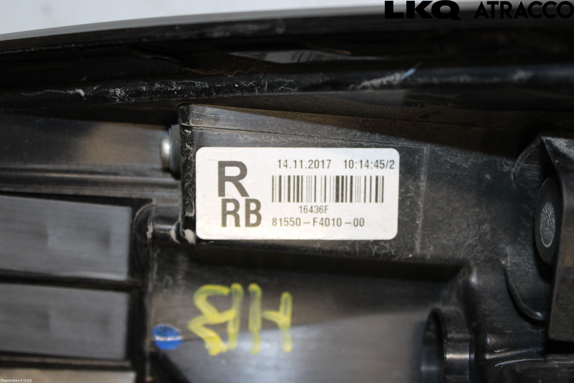 Toyota C-HR 16-23 Baklykt Høyre