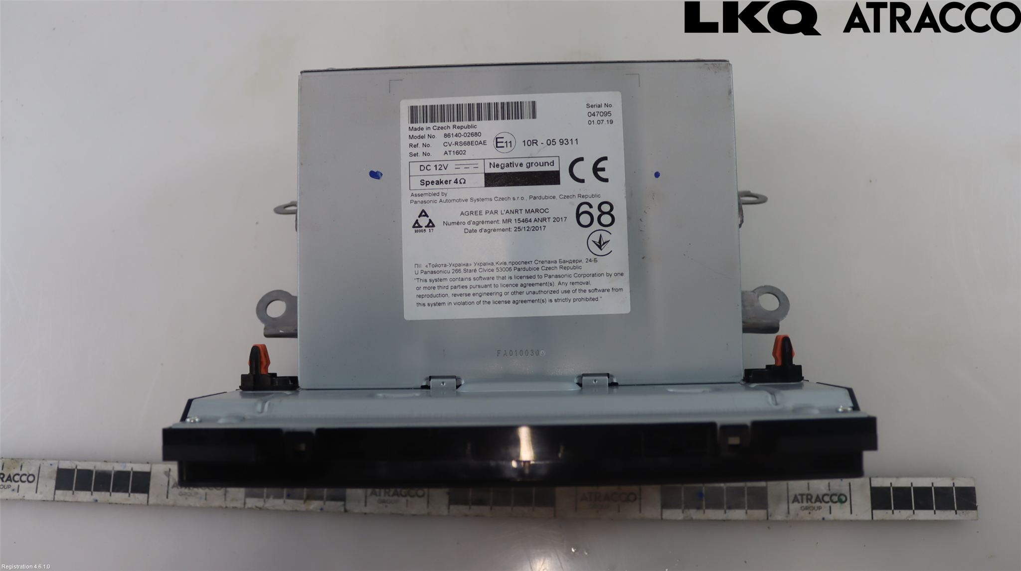 Toyota COROLLA 19- Stereo Radio Med Cd
