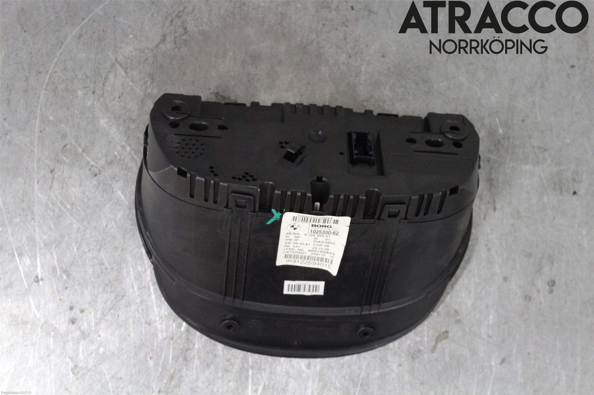 BMW 3 E90/91 SED/TOU 05-12 Instr Kombinert