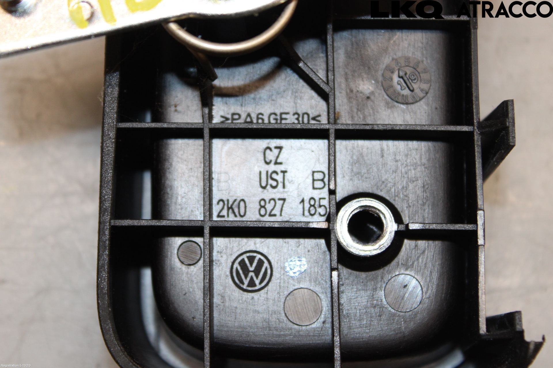 Volkswagen VW CADDY 16-20 Bakluke Handtak Indre