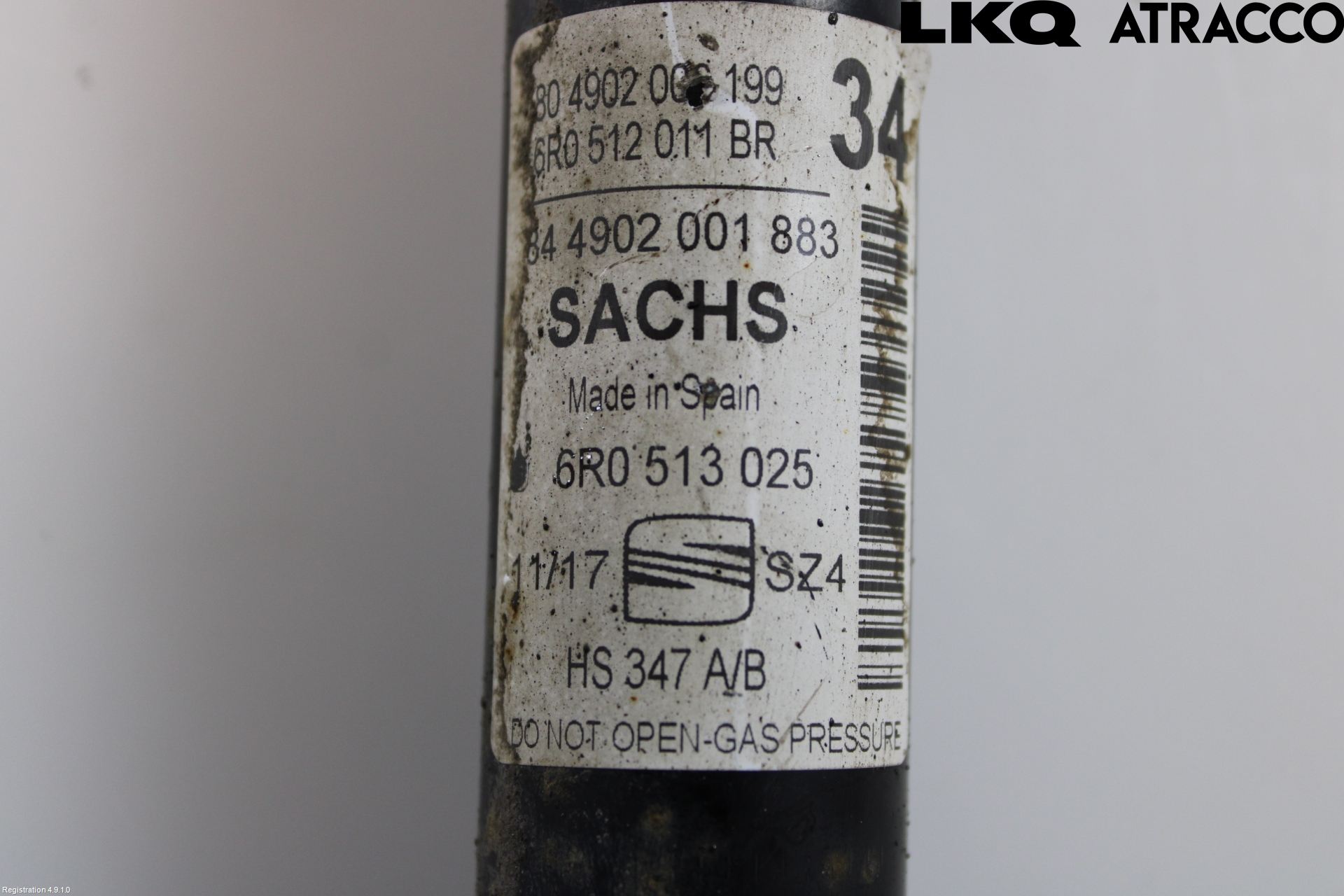 Seat IBIZA IV 08-16 Støtdemper Bak