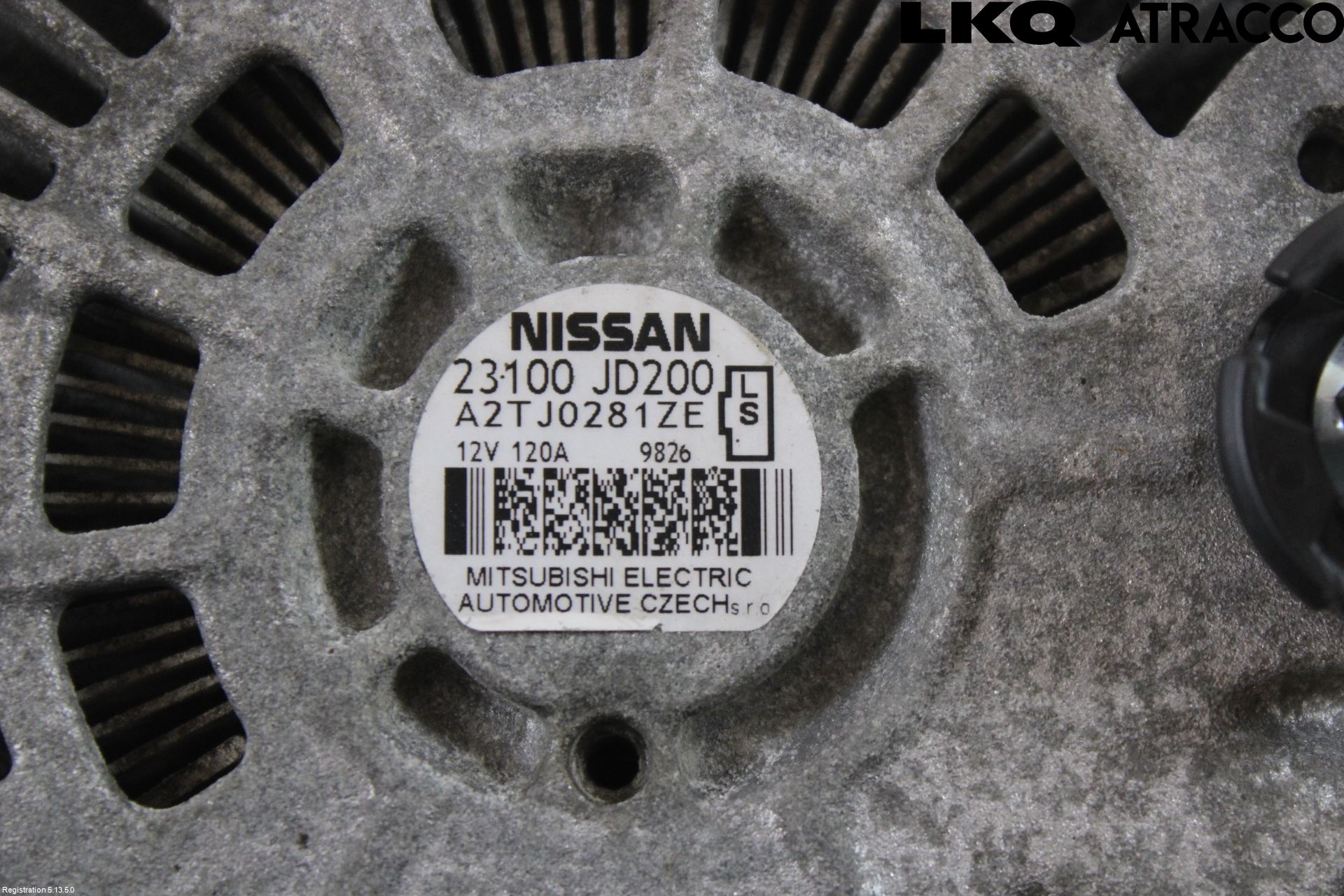 Nissan QASHQAI+2  08-10 Dynamo